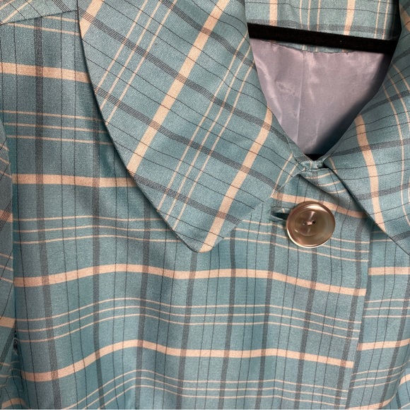 Gorgeous 1960s Blue Striped Jacket - Picture 3 of 6